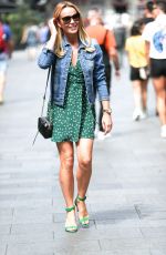 AMANDA HOLDEN Leaves Heart Radio in London 07/05/2019