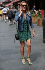 AMANDA HOLDEN Leaves Heart Radio in London 07/05/2019