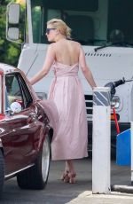 AMBER HEARD at a Gas Station in Los Angeles 07/09/2019