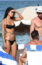 AMBRA GUTIERREZ in Bikini on the Beach in Miami 07/15/2019