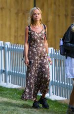 AMELIA WINDSOR at Neil Young and Bob Dylan Show at Hyde Park in London 07/12/2019