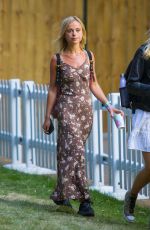 AMELIA WINDSOR at Neil Young and Bob Dylan Show at Hyde Park in London 07/12/2019