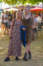 AMELIA WINDSOR at Neil Young and Bob Dylan Show at Hyde Park in London 07/12/2019