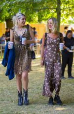 AMELIA WINDSOR at Neil Young and Bob Dylan Show at Hyde Park in London 07/12/2019