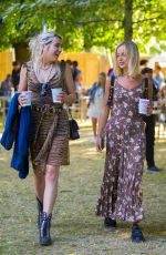 AMELIA WINDSOR at Neil Young and Bob Dylan Show at Hyde Park in London 07/12/2019