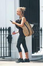 AMELIA WINDSOR Leaves a Gym in London 07/27/2019