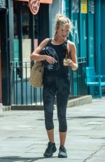 AMELIA WINDSOR Leaves a Gym in London 07/27/2019