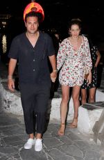 ANA BEATRIZ BARROS and Karim El Chiaty Night Out in Mykonos 07/09/2019