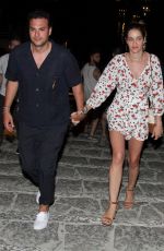 ANA BEATRIZ BARROS and Karim El Chiaty Night Out in Mykonos 07/09/2019