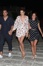 ANA BEATRIZ BARROS and Karim El Chiaty Night Out in Mykonos 07/09/2019