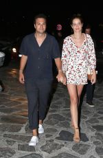 ANA BEATRIZ BARROS and Karim El Chiaty Night Out in Mykonos 07/09/2019