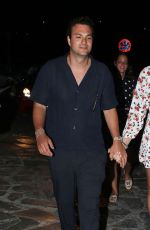 ANA BEATRIZ BARROS and Karim El Chiaty Night Out in Mykonos 07/09/2019