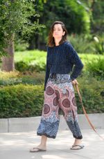 ANA DE ARMAS Out with Her Dog in Los Angeles 07/19/2019