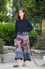 ANA DE ARMAS Out with Her Dog in Los Angeles 07/19/2019