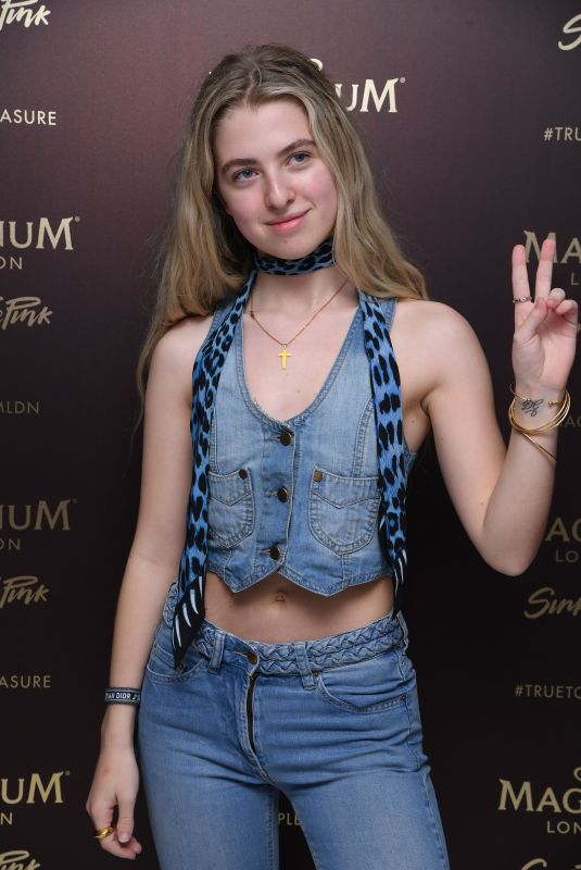 ANAIS GALLAGHER at Magnum Pleasure Store Launch Party in London 07/10/2019