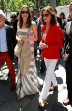 ANGELINA JOLIE and JACQUELINE BISSET Out on Champs Elysees in Paris 07/09/2019