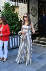 ANGELINA JOLIE Leaves Guerlain Boutique in Paris 07/09/2019