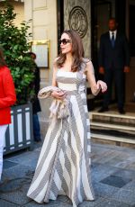 ANGELINA JOLIE Leaves Guerlain Boutique in Paris 07/09/2019