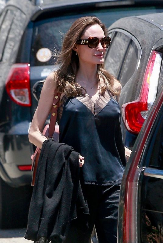 ANGELINA JOLIE Out and About in Los Angeles 07/26/2019