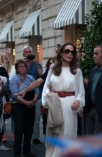 ANGELINA JOLIE Out and About in Paris 07/08/2019