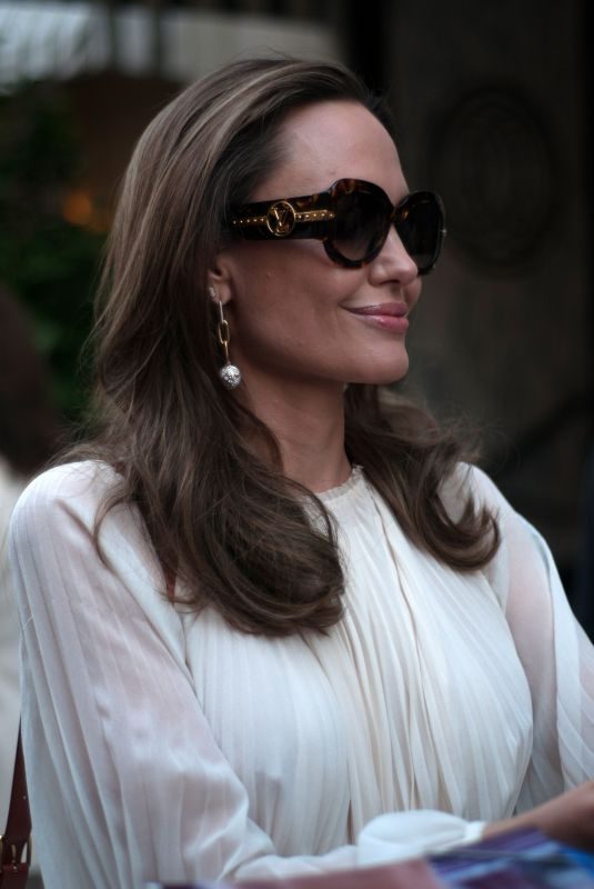 ANGELINA JOLIE Out and About in Paris 07/08/2019
