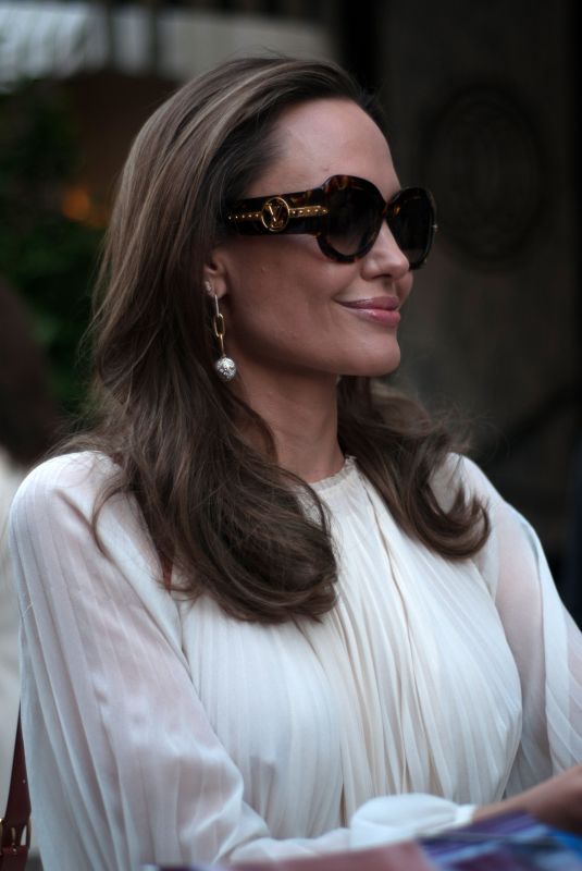 ANGELINA JOLIE Out and About in Paris 07/08/2019