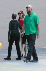 ANGELINA JOLIE Out in Los Angeles 07/24/2019
