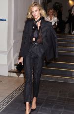ANJA RUBIK Leaves Vogue Party in Paris 07/02/2019