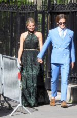 ANNABELLE WALLIS Arrives at Zoe Kravitz and Karl Glusman Wedding in Paris 06/29/2019