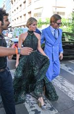 ANNABELLE WALLIS Arrives at Zoe Kravitz and Karl Glusman Wedding in Paris 06/29/2019