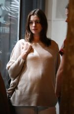 ANNE HATHAWAY at Jinpachi Sushi in West Hollywood 07/26/2019