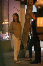 ANNE HATHAWAY at Jinpachi Sushi in West Hollywood 07/26/2019