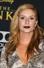 ANNELISE VAN DER POL at The Lion King Premiere in Hollywood 07/09/2019