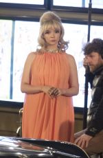 ANYA TAYLOR-JOY on the Set of Last Night in Soho in London 07/29/2019