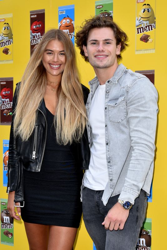 ARABELLA CHI and Joe Garratt at M&M Block Launch Party in London 07/18/2019