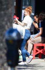 ARIEL WINTER Leaves Big Sugar Bakery in Studio City 06/30/2019