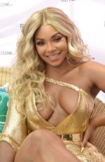 ASHANTI at Ashanti x Prettylittlething Launch Party 06/30/2019
