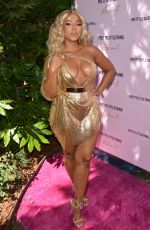 ASHANTI at Ashanti x Prettylittlething Launch Party 06/30/2019