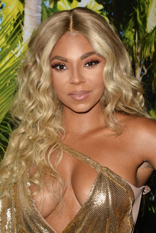 ASHANTI at Ashanti x Prettylittlething Launch Party 06/30/2019