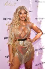ASHANTI at Ashanti x Prettylittlething Launch Party 06/30/2019