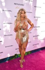 ASHANTI at Ashanti x Prettylittlething Launch Party 06/30/2019