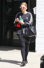ASHLEE SIMPSON Leaves a Gym in Studio City 07/22/2019