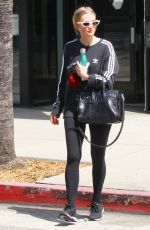 ASHLEE SIMPSON Leaves a Gym in Studio City 07/22/2019