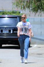 ASHLEE SIMPSON Out Shopping in Studio City 07/09/2019
