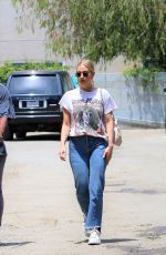 ASHLEE SIMPSON Out Shopping in Studio City 07/09/2019