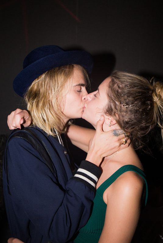 ASHLEY BENSON and CARA DELEVINGNE Celebrates Their Engagement in Saint-tropez 07/08/2019