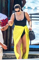 ASHLEY GRAHAM in Swimsuit on Holiday in Nerano 07/23/2019