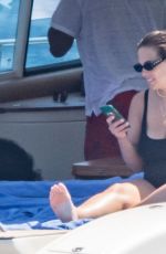 ASHLEY GRAHAM in Swimsuit on Holiday in Nerano 07/23/2019