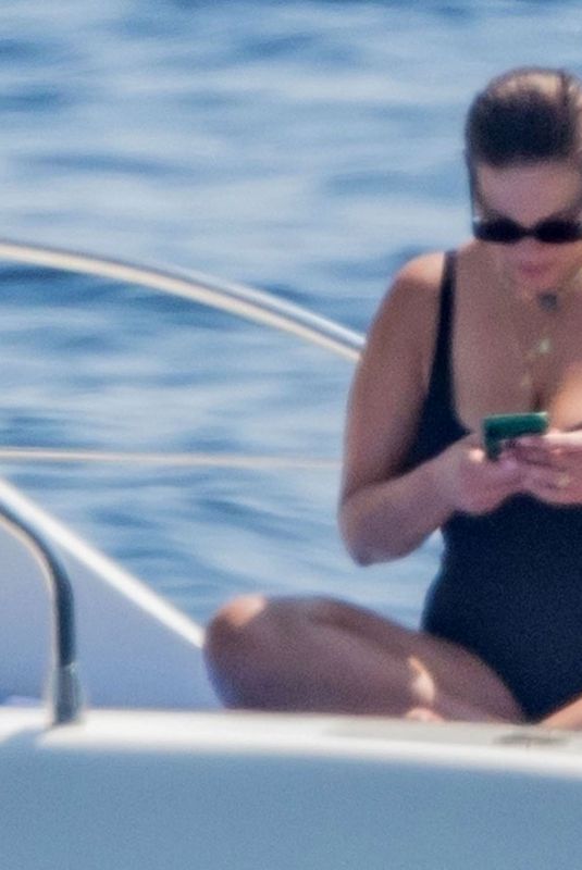 ASHLEY GRAHAM in Swimsuit on Holiday in Nerano 07/23/2019