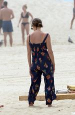 ASHLEY GREENE at a Beach Party in Los Angeles 07/14/2019